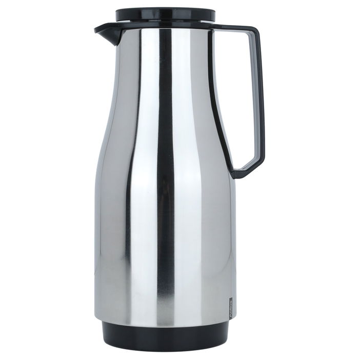 German stainless steel thermos, black, 1.5 liters image 1