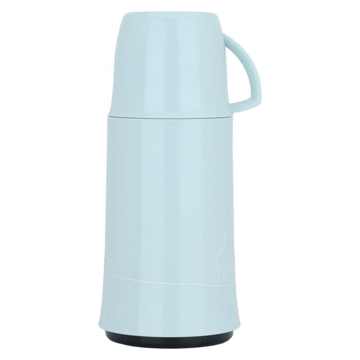 Helios German thermos, light green, horse pattern, with a lid of 0.25 litres image 1