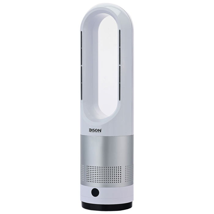 Edison Fan With Heater White 2 In 1 1400 Watt image 1