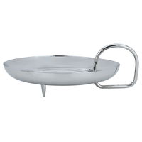 Circular steel serving stand with hands and legs product image