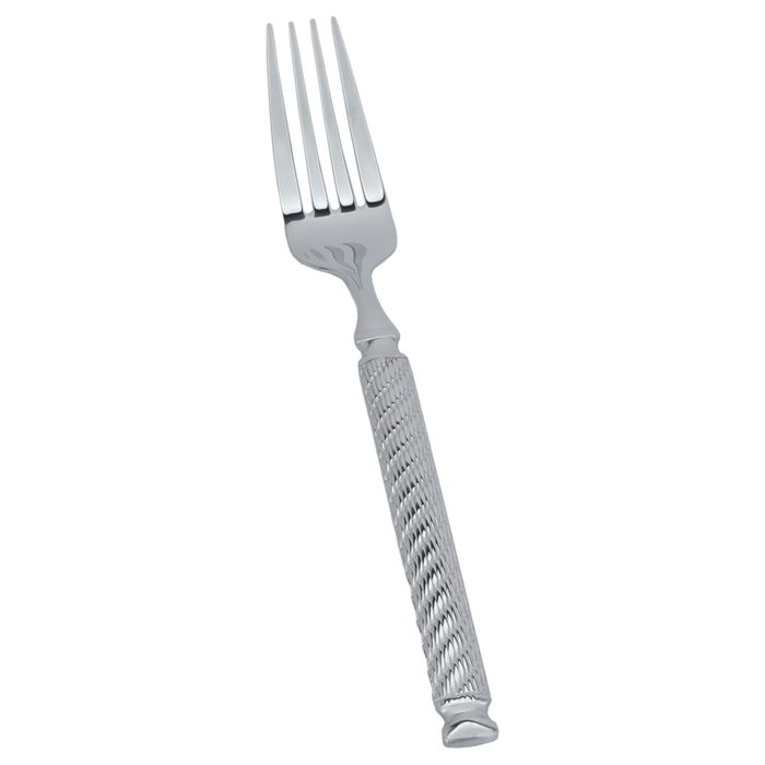 Silver engraved fork set, 6 pieces image 1