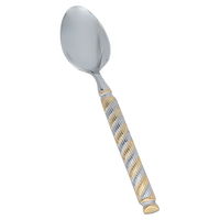 Golden patterned tea spoons set 6 pieces product image