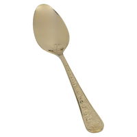 Wooded golden teaspoons set of 6 pieces product image