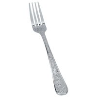 A set of silver wooded eating forks, 6 pieces product image