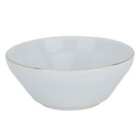 White porcelain soup bowl, elephant pattern, 12 cm product image