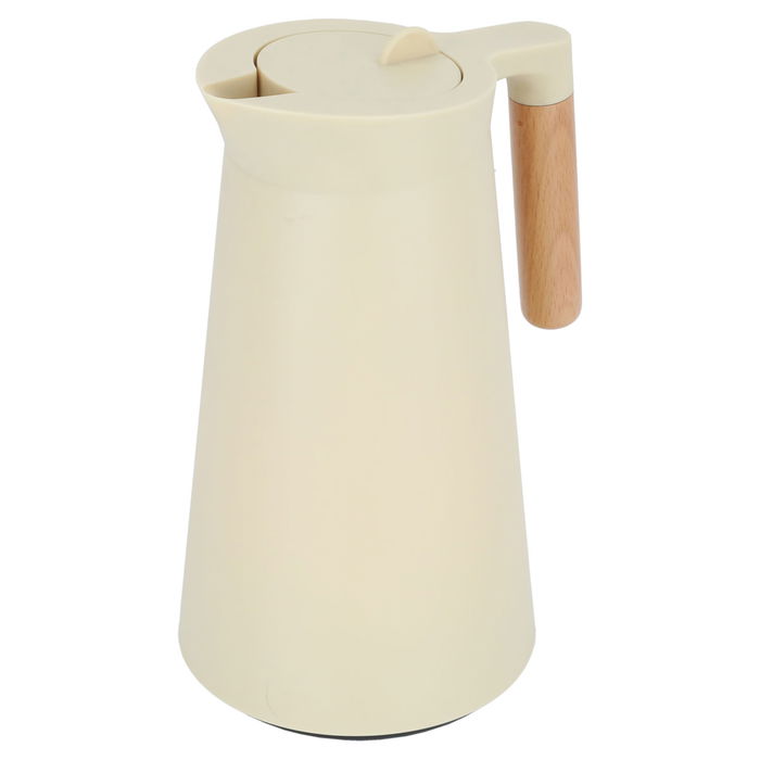 Linda beige wooden thermos 1 liter image 2