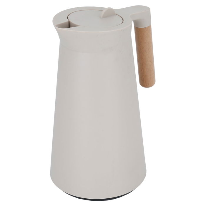 Linda thermos light brown wooden handle 1 litre image 2