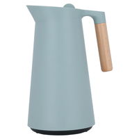 Linda dark green thermos matcha wooden handle 1 liter product image