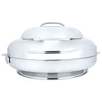 Indian Food Container Jumbo Silver Steel With Base 70 cm product image