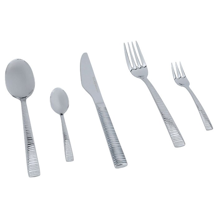 Bali Plain Steel Spoons Set 30 Pieces image 1