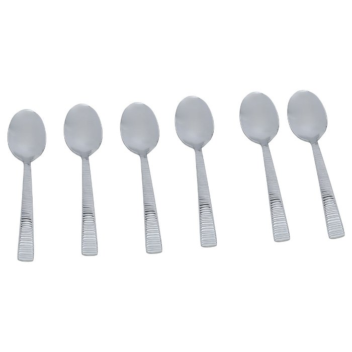 Bali Plain Steel Spoons Set 30 Pieces image 6