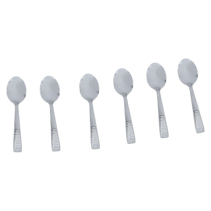 Bali Plain Steel Spoons Set 30 Pieces image 5