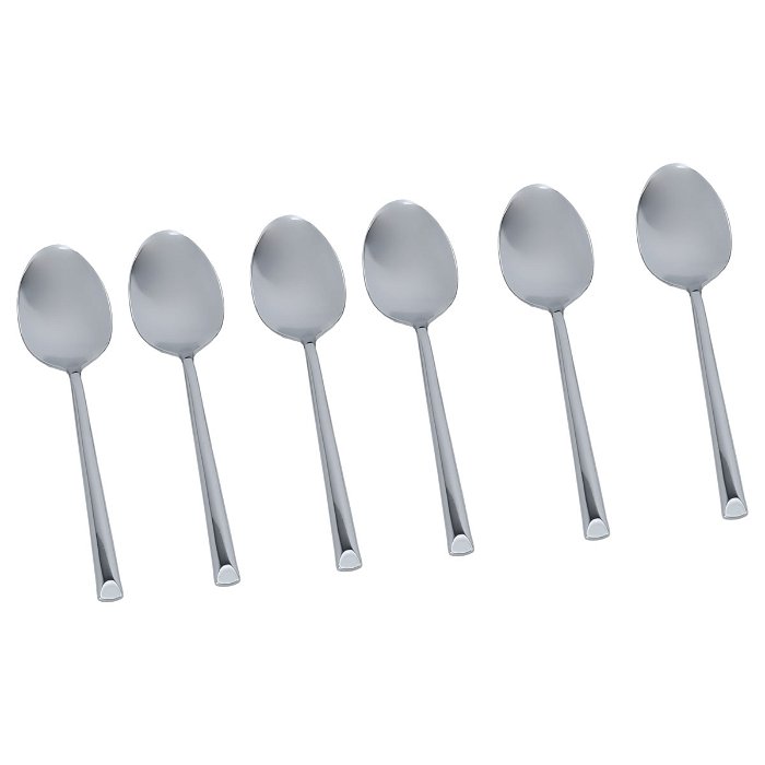 Luxor Solid Steel Spoons Set 30 Pieces image 3