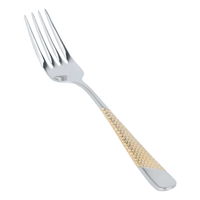 Silver Gold Pattern Forks Set 6 Pieces product image