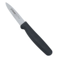 Kitchen knife with black handle 9 cm product image