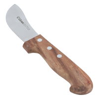 Wooden hand skinning knife 10 cm product image