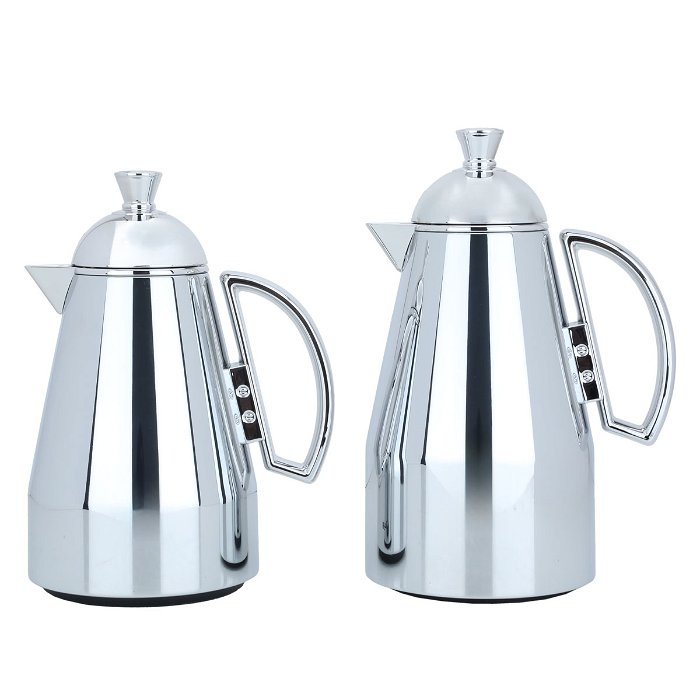 Ruwaida silver thermos set of two pieces image 1