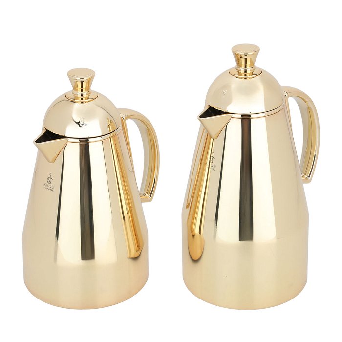 Ruwaida gold thermos set of two pieces image 2