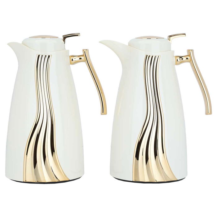 Karma Beige Thermos Set With Gold 2 Pieces image 1