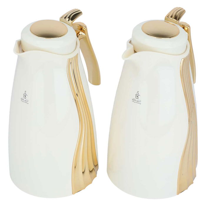 Karma Beige Thermos Set With Gold 2 Pieces image 2