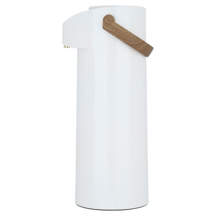 Hospitality thermos, beige, wooden, 1.9 liters image 1