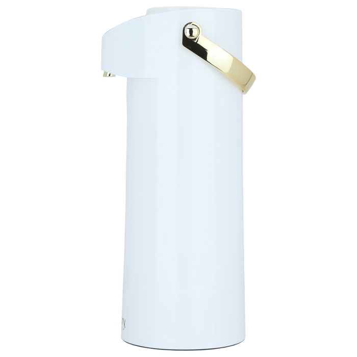 Hospitality thermos, white and gold, 1.9 liters image 1