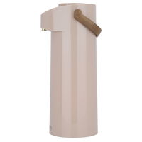 Al Diyafah Thermos, light brown with wood, 1.9 liters product image