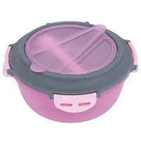 Pink Lunch Box With Lid 1.2 Liter product image