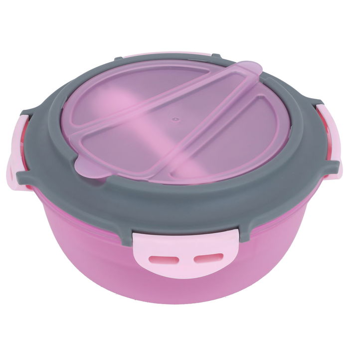 Pink Lunch Box With Lid 1.2 Liter image 1