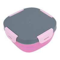 Pink box lunchbox divided with 1.2 liter lid box product image