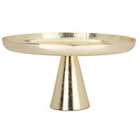 Round serving stand with a large golden base product image