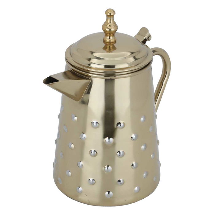 Gold steel jug, 26 cm image 2