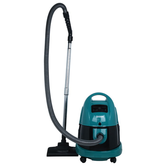 Edison Dark Green Cylindrical Vacuum Cleaner Black 20 Liter 2000 Watt image 1