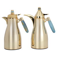 Auspicious golden thermos set, heavenly hand, two pieces product image