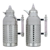 Sarah nickel hand crystal light purple thermos set of two pieces product image