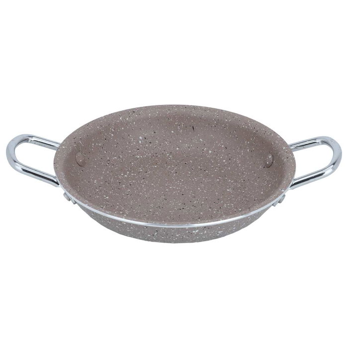 Rocky Granite Frying Pan Brown With Two Hands 14 cm image 2