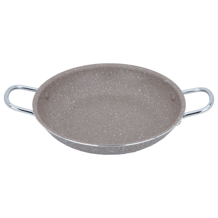 Brown Granite Pan With Two Hands 24 cm image 2