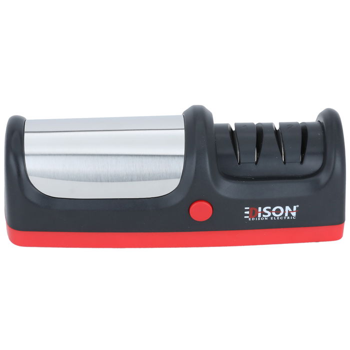 Edison Elderly Electric Knives Black Red 2 Degrees 11W image 1