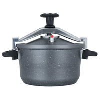 Al-Asouf gray granite pressure cooker, 6 litres product image