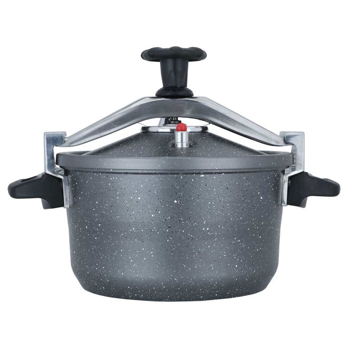 Al-Asouf gray granite pressure cooker, 6 litres image 1