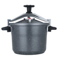 Al-Asouf gray granite pressure cooker, 8 litres product image