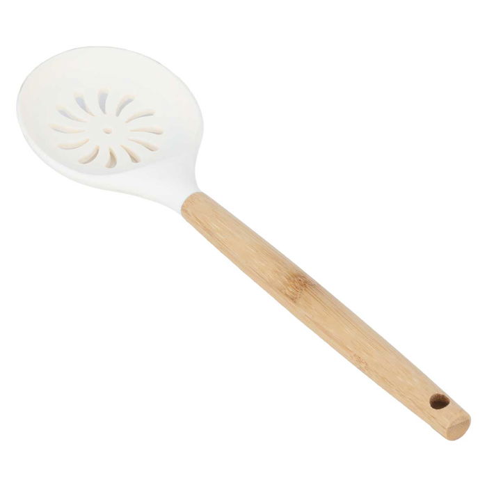 Beige silicone spoon image 2