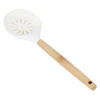 Beige silicone spoon product image