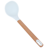 White silicone soup ladle product image