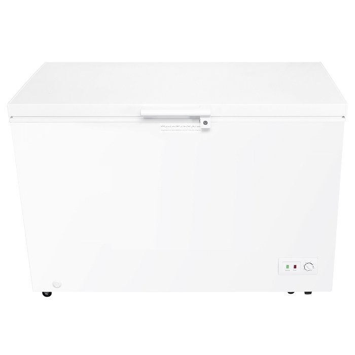 Edison chest freezer, white, 13.4 feet, 380 litres image 1
