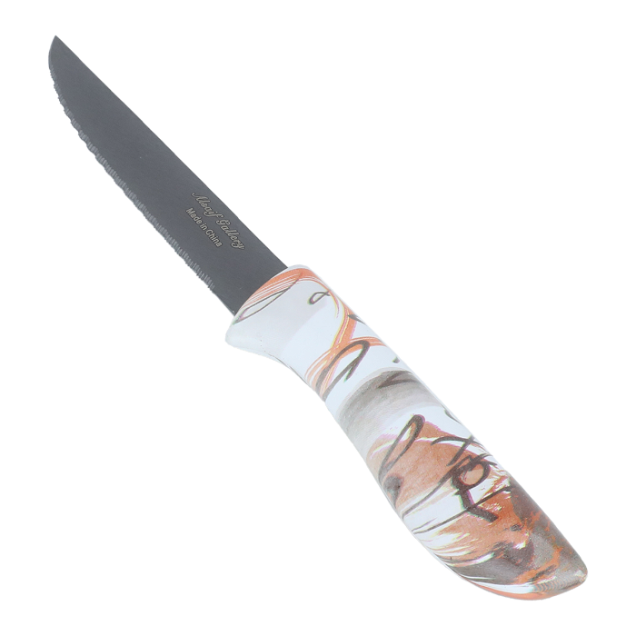 طقم سكاكين فاكهة يد مشجر 6 قطع image 1