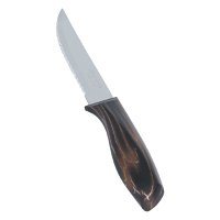 طقم سكاكين فاكهة يد أسود بذهبي 6 قطع product image