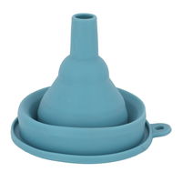 Blue silicone oil funnel product image