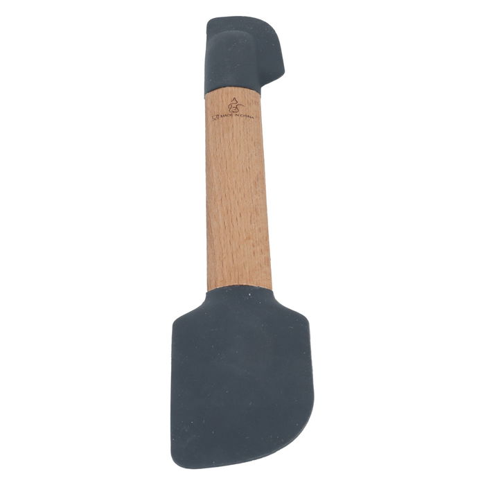 Black silicone double spoon image 2