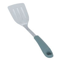 Spoon with green silicone handle product image